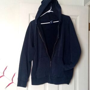 Gap heavyweight thermal lined hood full zip hoodie...unisex